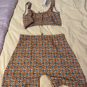 Heavy Manners Cute Pink & Blue cotton set